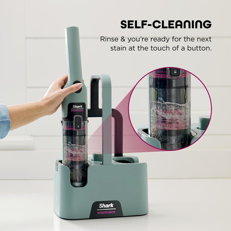 Handheld Spot & Stain Cleaner with Storage Caddy & Crevice Tool