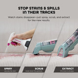 Handheld Spot & Stain Cleaner with Storage Caddy & Crevice Tool