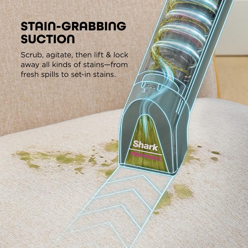 Handheld Spot & Stain Cleaner with Storage Caddy & Crevice Tool