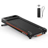 2-in-1 Walking Pad for Home & Office, 2.25HP Low-Noise Portable 265lbs Treadmill with LED Display for Walking and Jogging